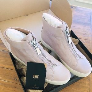 Frye Lena Zip High Sneaker